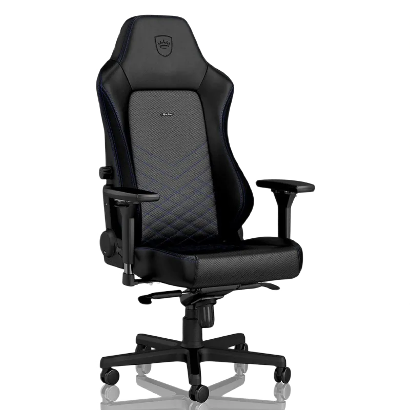 Gaming Chair Noble Hero NBL-HRO-PU-BBL Black/Blue, User max load up to 150kg / height 165-190cm