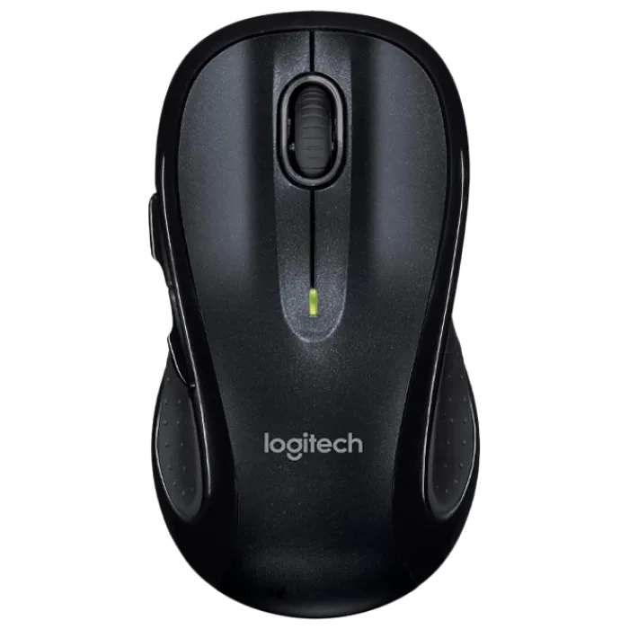 Wireless Mouse Logitech M510, Optical, 1000 dpi, 7 buttons, Ambidextrous, Tilt scroll, 2xAA, Black