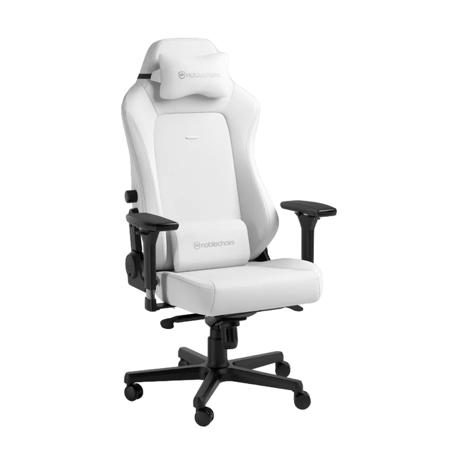Gaming Chair Noble Hero NBL-HRO-PU-WED White Edition, User max load up to 150kg / height 165-190cm