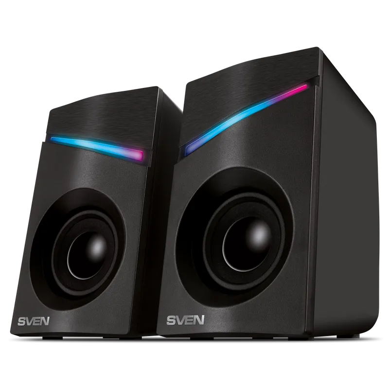 Speakers SVEN "305" Black, 6w, USB power / DC 5V / light