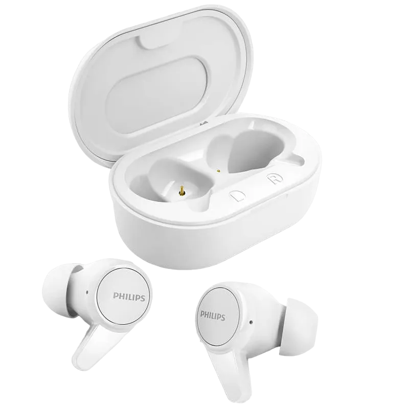True Wireless Headphones Philips TAT1207WT/00, White, TWS