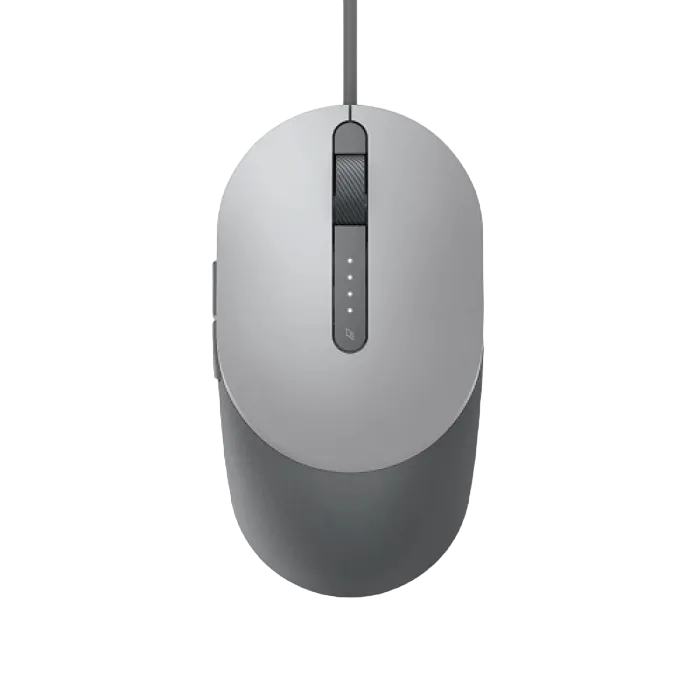 Mouse Dell MS3220, Laser, 3200dpi, 5 buttons, Scrolling wheel, Titan Grey, USB (570-ABHM)