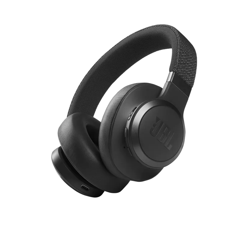 Headphones  Bluetooth  JBL LIVE660NC Black, On-ear, active noise-cancelling
