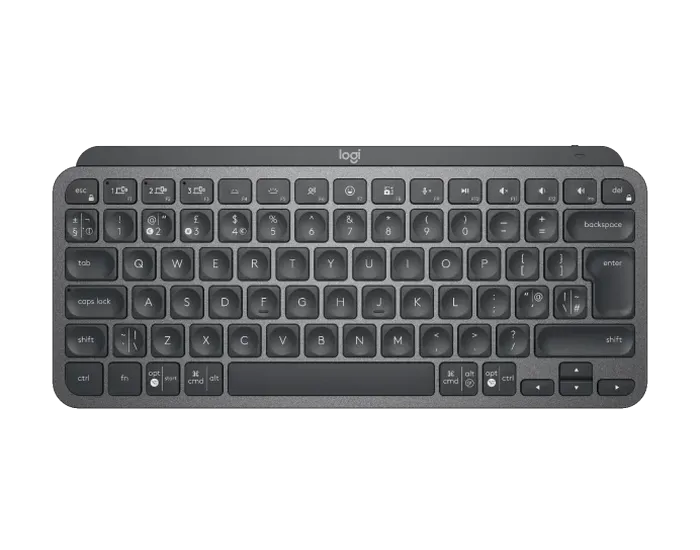 Wireless Keyboard Logitech MX Keys Mini, Compact, Premium typing, F-keys, Spherical keys, Backlit, 2