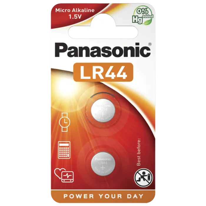 LR44 Panasonic "CELL power" Blister*2, LR-44EL/2B