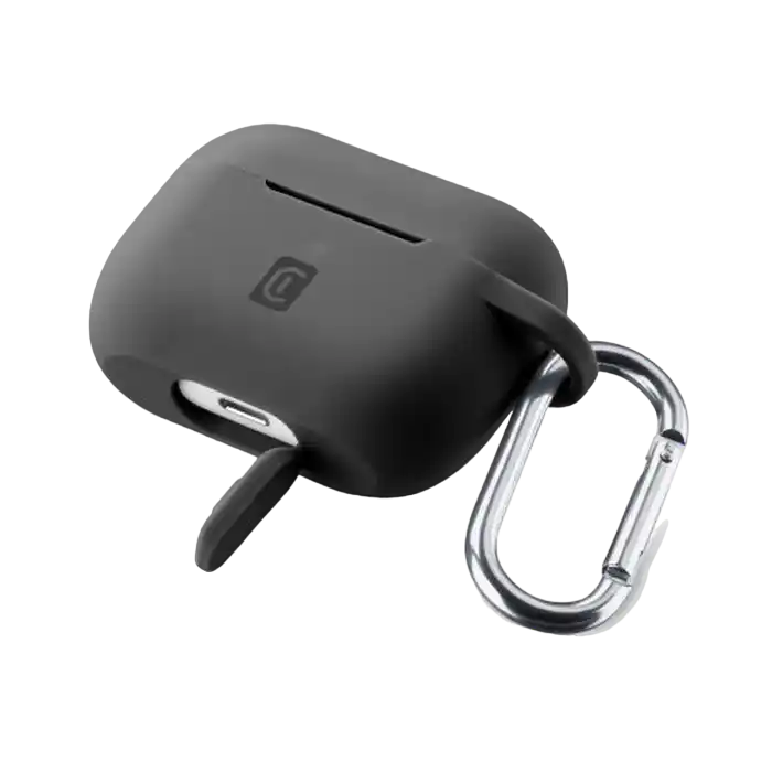 Чехол для Airpods Cellularline Bounce - AirPods Pro, Чёрный