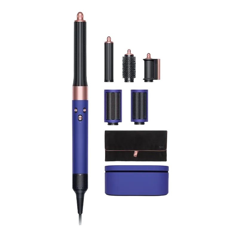 Hair Hot Air Styler set Dyson Airwrap HS05 Complete Set Long - Blue Rose