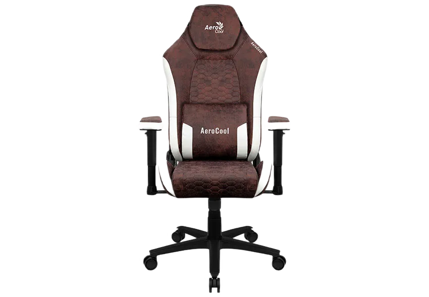 Gaming Chair AeroCool Crown AeroSuede Burgundy Red, User max load up to 150kg / height 170-190cm