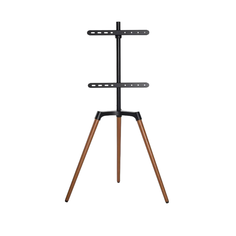 TV Mount Stand Reflecta Elegant 65W black/walnut
