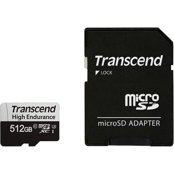 Cumpara  Carduri de memorie - 512GB MicroSD (Class 10) UHS-I (U3),+SD adapt..