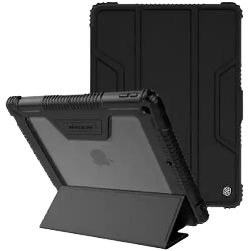 Чехол для планшета Nillkin Bumper Protective Speed Case for iPad, 10,2", Искусственная кожа, Чёрный