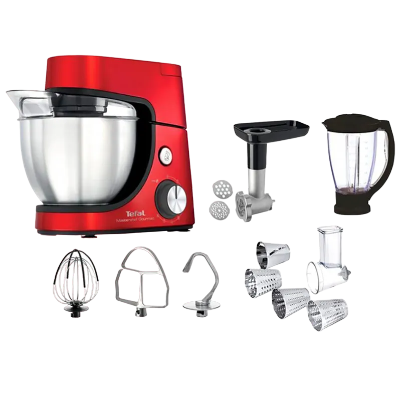 Food Processor Tefal QB516G38 Red