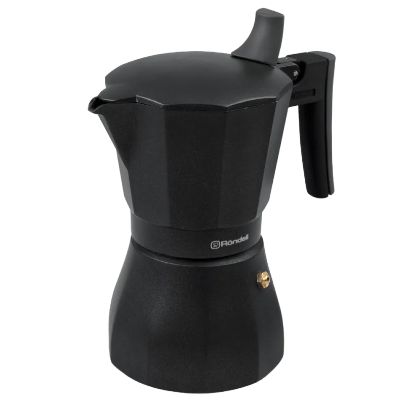 Cumpara  Aparate de cafea Geyser - Гейзерная кофеварка Rondell RDA-994, Чёрный..