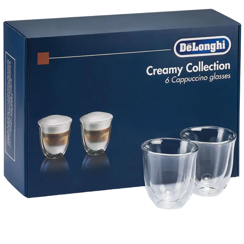 Cumpara  Vase pentru cafea - Стеклянные чашки De'Longhi 190 мл 6 шт..