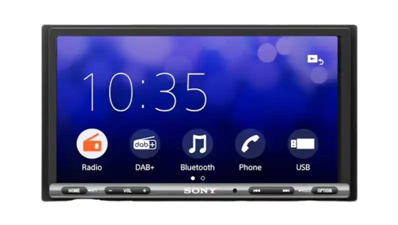 SONY XAV-AX3250, 6,95" (17.6 cm) Bluetooth® Media Receiver with WebLink™ Cast