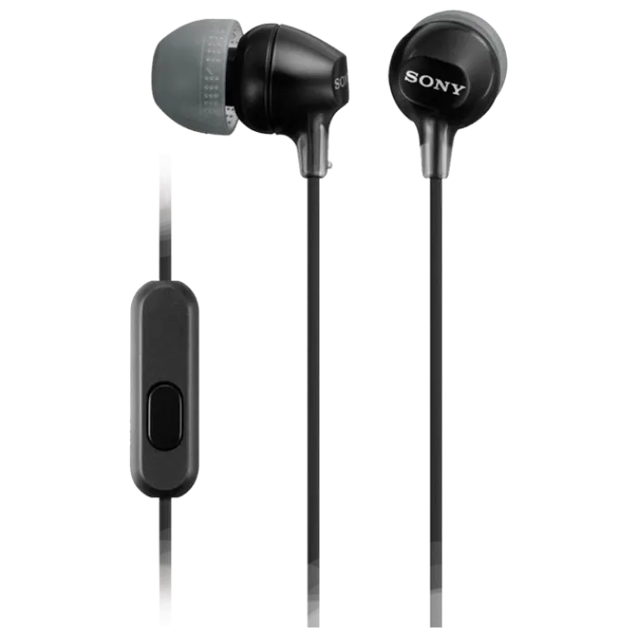 Наушники SONY MDR-EX15AP, Чёрный..
