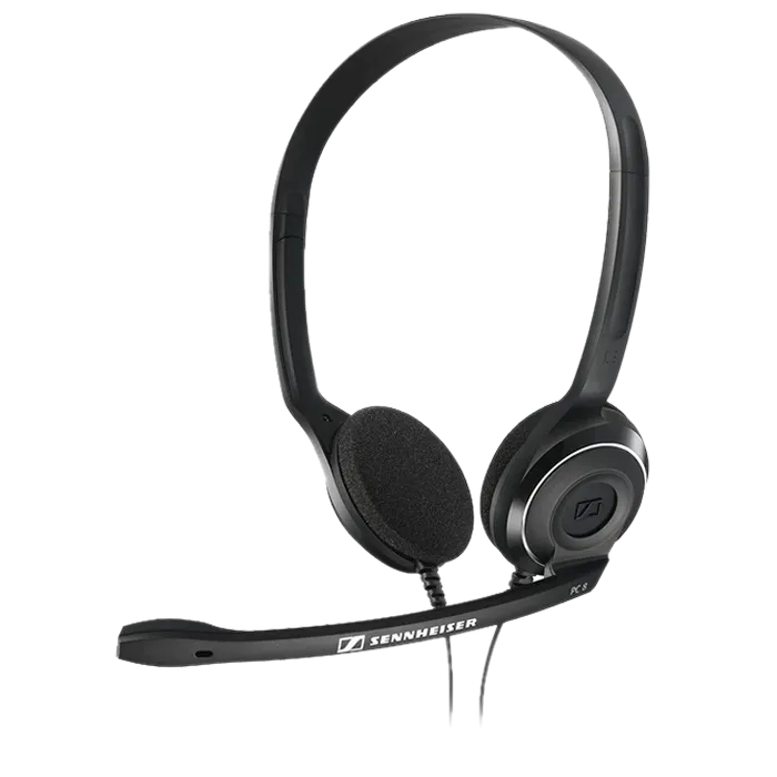 Headset Sennheiser PC 8 USB, volume/mute control on cable, microphone with noise canceling
