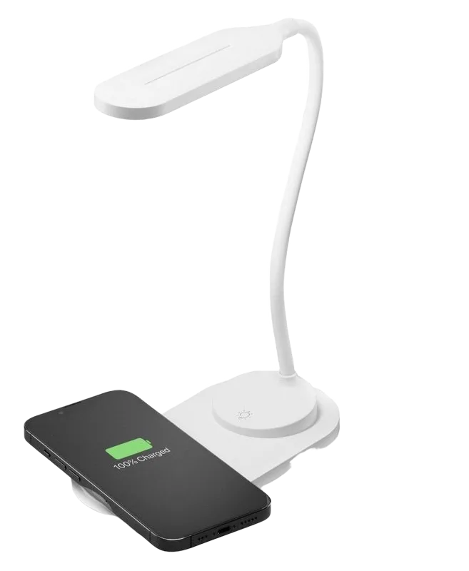 Cellularline LED Eye lamp, with Wireless Charging, White