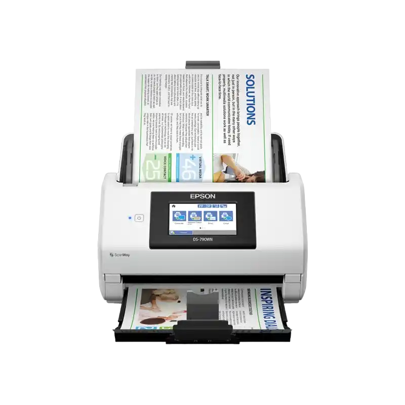 Купить  Сканеры - Потоковый Сканер Epson DS-790WN, A4, Белый..
