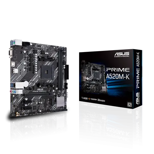 Cumpara  Plăci de bază - Материнская плата ASUS PRIME A520M-K, AM4, AM..