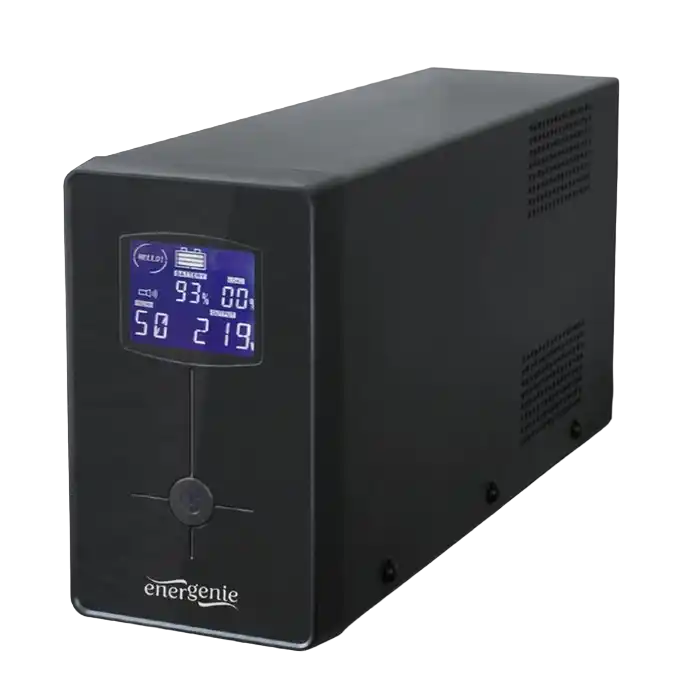 UPS Gembird EG-UPS-032 850VA/510W, Line Interactive, LCD, AVR, USB, 2xIEC, 1xSchuko