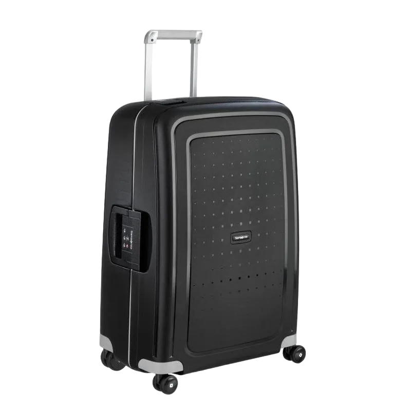Valiza Samsonite S'CURE cu 4 roti 69/25 negru