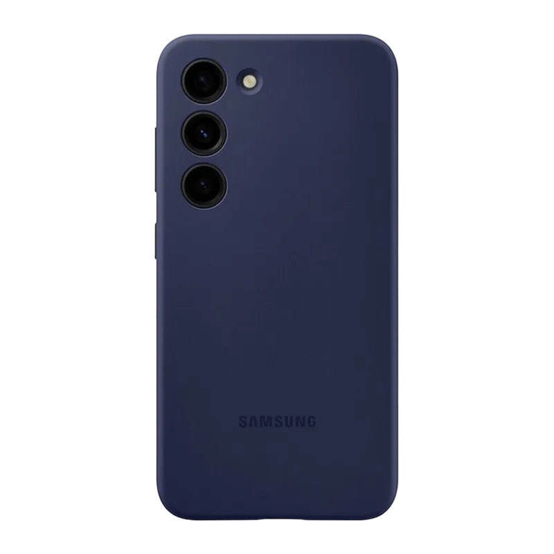 Original Sam. silicone cover Galaxy S23, Navy