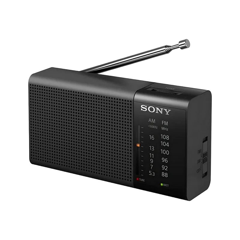 SONY ICF-P37, Portable Radio,Black