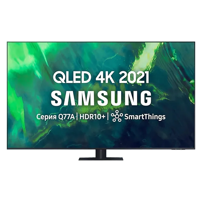 85" LED TV Samsung QE85Q77AAUXUA, Black (3840x2160 UHD, SMART TV, PQI 3400Hz, DVB-T/T2/C/S2)