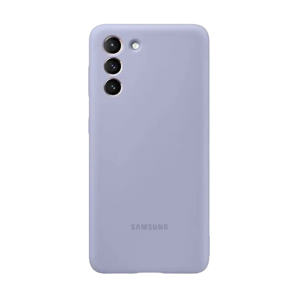 Original Sam. silicone cover Galaxy S21, Violet