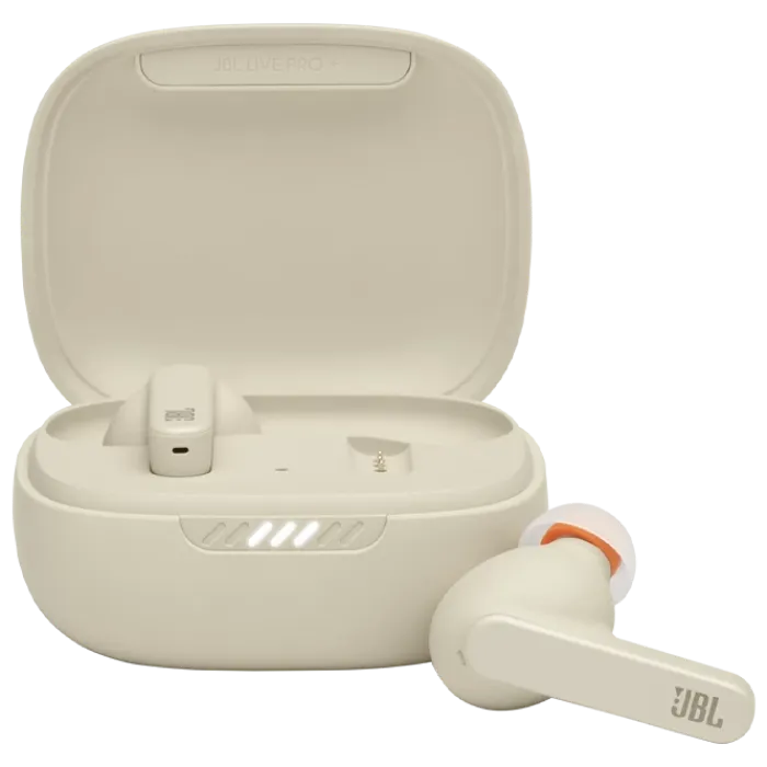  True Wireless JBL  LIVE PRO+ Beige TWS Adaptive Noise Cancelling with Smart Ambient