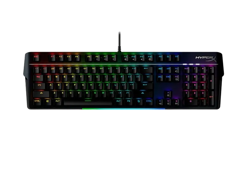 Gaming Keyboard HyperX Alloy MKW100, Mechanical, Linear SW, Aluminum frame, Detachable wrist rest, D