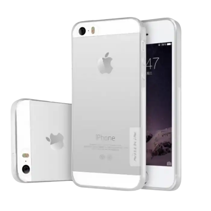 Чехол Nillkin iPhone SE/5S/5 - Ultra thin TPU - Nature, Прозрачный