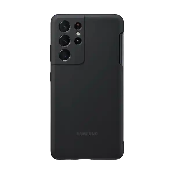 Original Sam. silicone cover with S Pen Galaxy S21 Ultra, Black