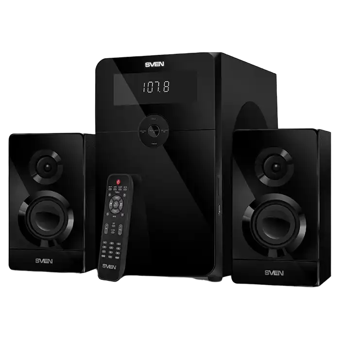 Компьютерные колонки 2.1 SVEN MS-2250, Чёрный