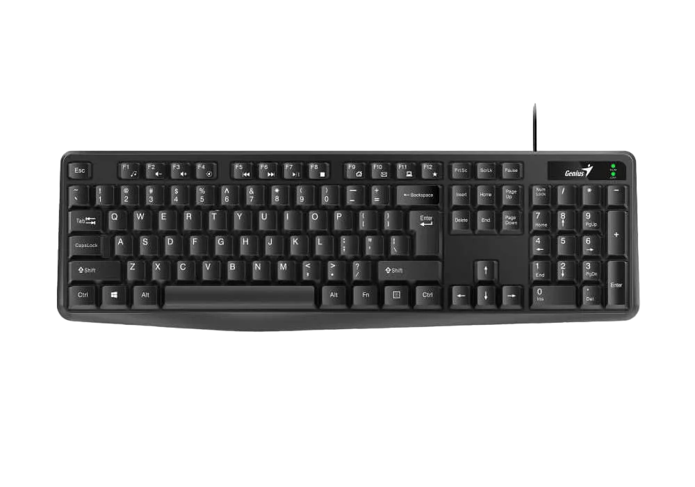Клавиатура Genius KB-117, Проводное..