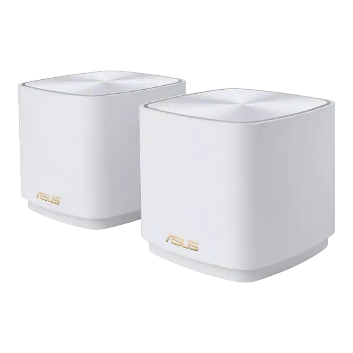 Домашняя Mesh Wi-Fi система ASUS ZenWiFi AX Mini XD4 (2-Pack), Wi-Fi, Белый