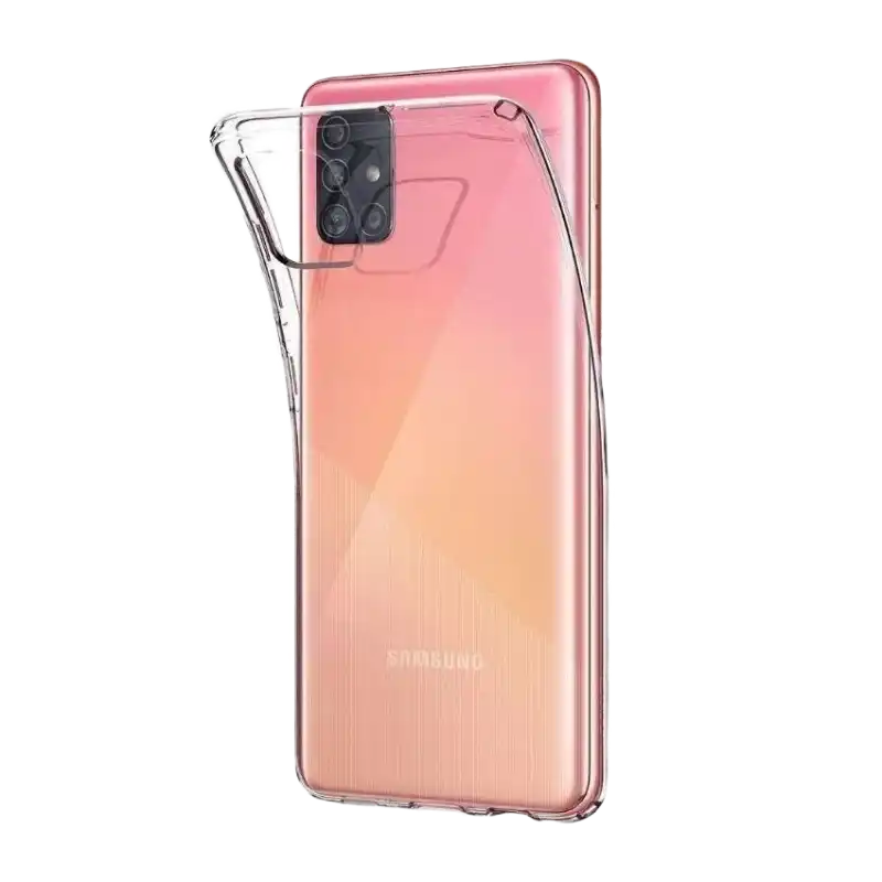 Xcover husa p/u Samsung A71, Liquid Crystal, Transparent