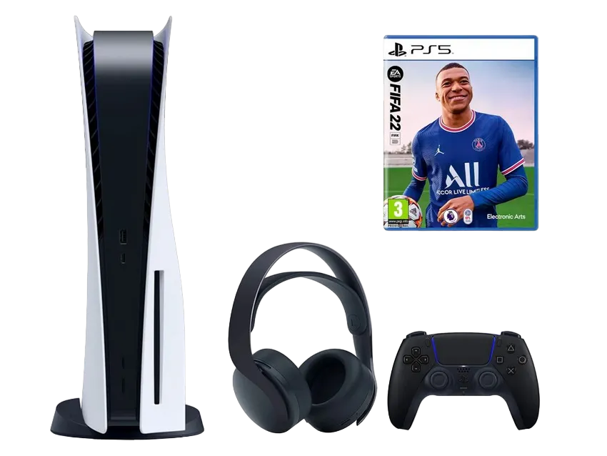 Cumpara  Console de jocuri - Игровая консоль SONY PlayStation 5, Чёрный, 