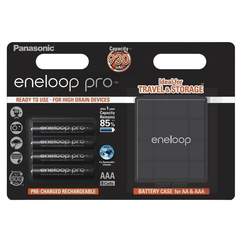 AAA  Eneloop PRO 930mAh, Blister*4 ..