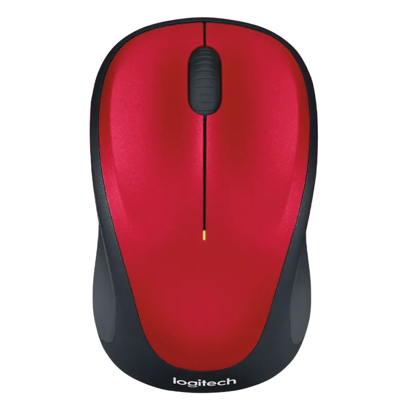 Mouse Logitech Retail M235 , Wireless, Nano-receiver, Red