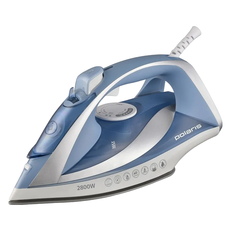 Cumpara  Fiare de călcat, generatoare de abur. - Утюг Polaris PIR 2820AK, 2800Вт, Голубой/Белы..