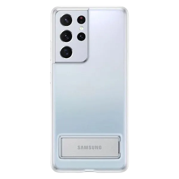 Original Sam. Clear Standing cover Galaxy S21 Ultra, Transparent
