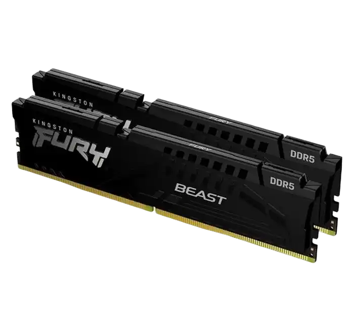 Оперативная память Kingston FURY Beast, DDR5 SDRAM, 6000 МГц, 64Гб, KF560C40BBK2-64