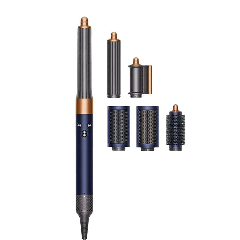 Hair Hot Air Styler set Dyson Airwrap HS05 Airwrap Complete Long Prussian Blue