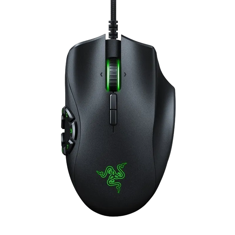 Gaming Mouse Razer Naga Trinity, 16k dpi, 19 buttons, 50G, 450IPS, 120g, Mech.SW, On-Board Memory, R