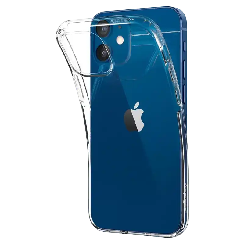Xcover husa p/u iPhone 12 mini, Liquid Crystal, Transparent