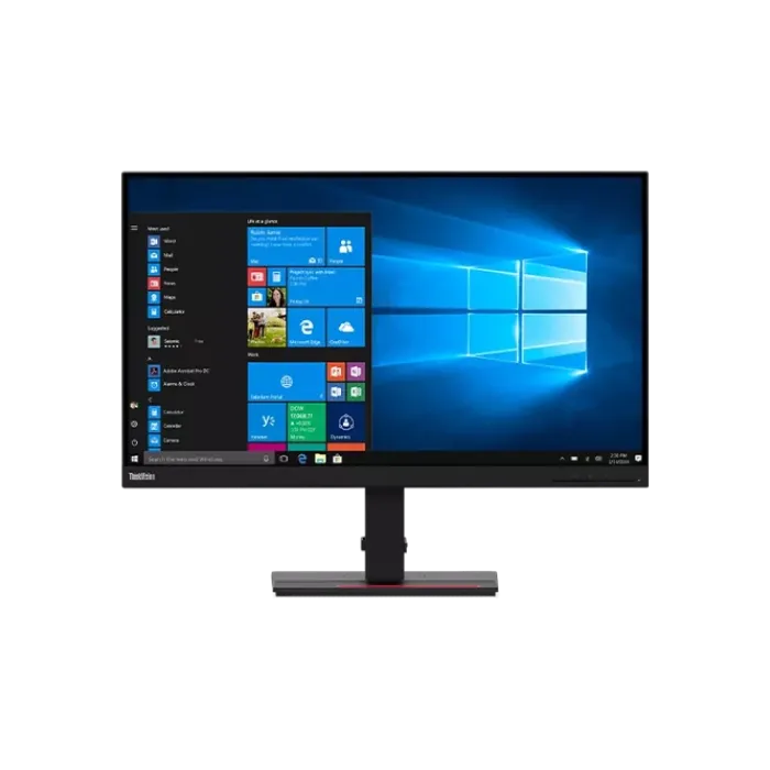27" LENOVO ThinkVision T27h-2L,Black,IPS,2560x1440,60Hz,4ms,350cd,3M:1,HDMI+DP+USB+TypeC,Pivot
