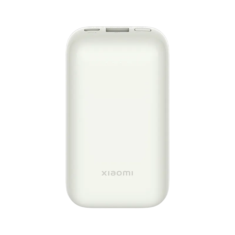 Power Bank, Xiaomi 10000 mah, 33W Pocket Edition Pro, Ivory
