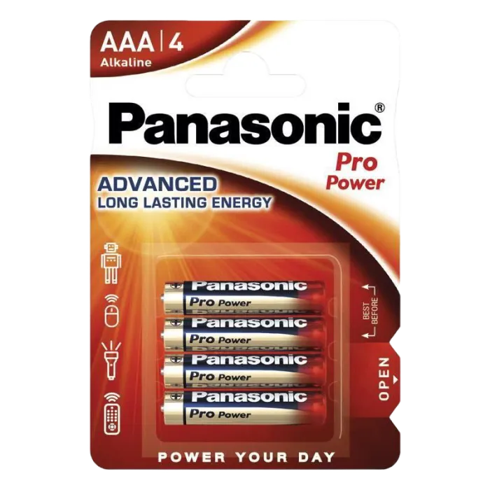 Батарейки Panasonic LR03XEG, AAA, 4..